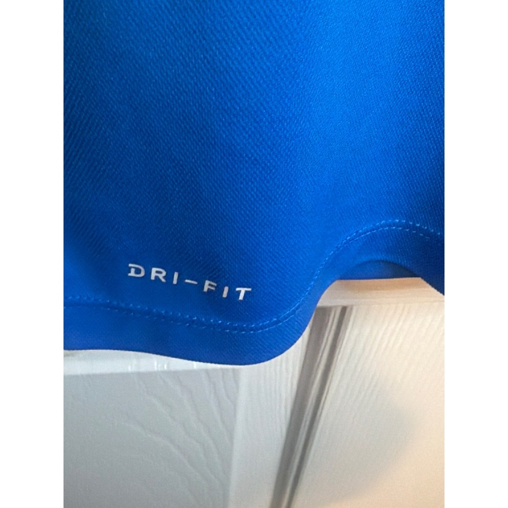 Nike Dri-FIT Mens XL Blue Short Sleeve Golf Polo Shirt 915882-406 - Picture 3 of 8
